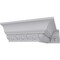 Ekena Millwork 2 7/8"H x 2 3/4"P x 4"F x 94 1/2"L Shell Crown Moulding MLD02X02X02SH - alternate 5